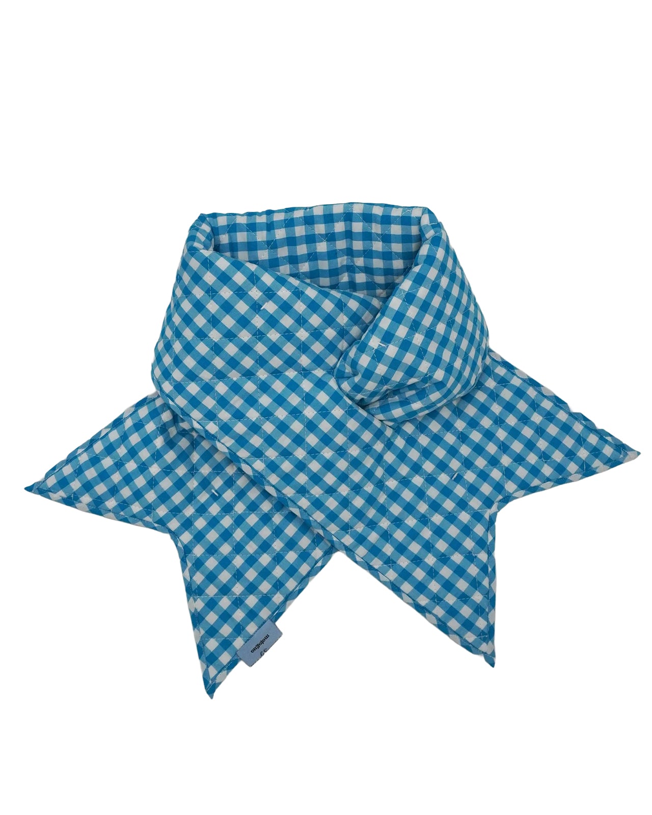 Coming Soon Neck Warmer (Blue Gingham) - BEV C multi label store