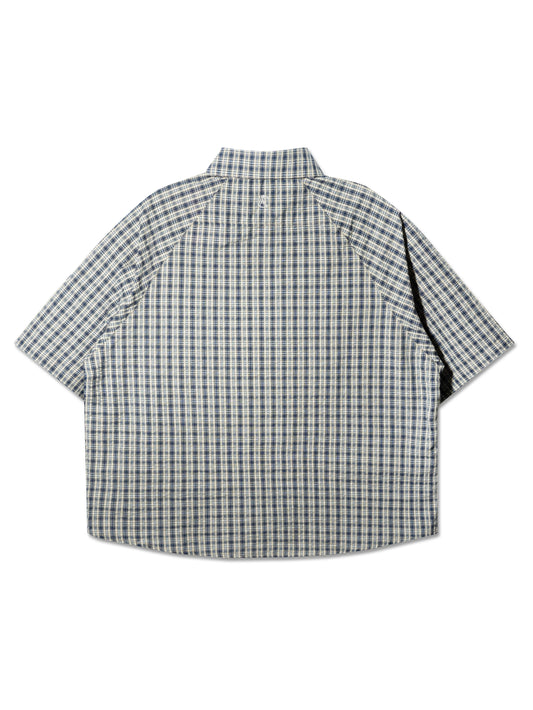 SEERSUCKER MIGUEL SHIRT BLUE - BEV C multi label store