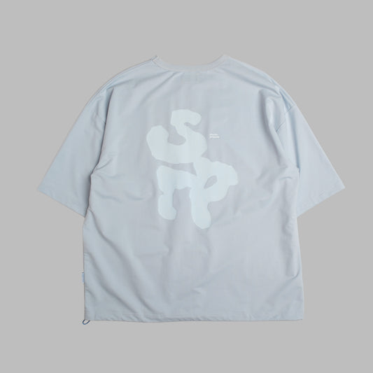 Quiet Tee / Misty Blue
