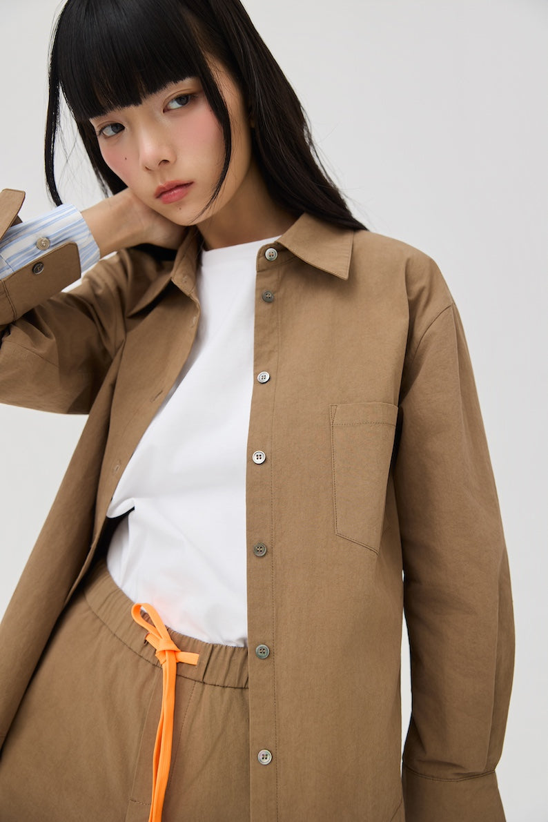 KASANE SHIRT - SAND STONE - BEV C multi label store