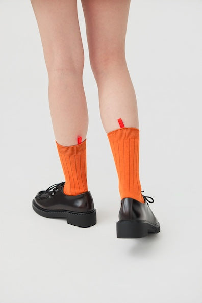 TAB CREW SOCKS - ORANGE - BEV C multi label store