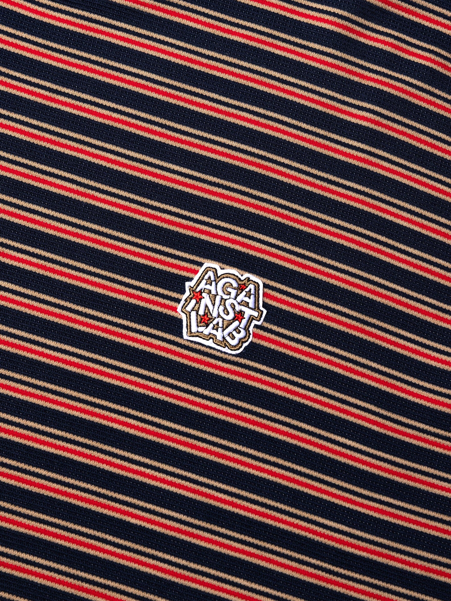 STRIPE LOUNGE TEE RED - BEV C multi label store