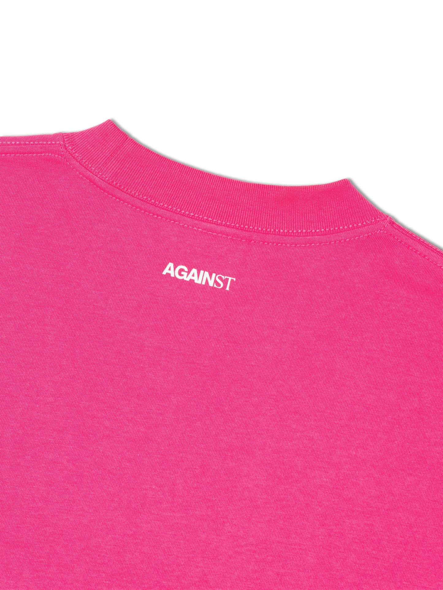 QUOTE BLEED TEE PINK