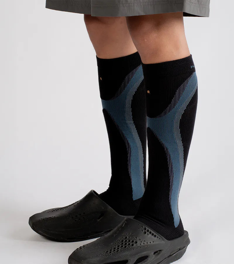 Cyan - X knee socks - BEV C multi label store