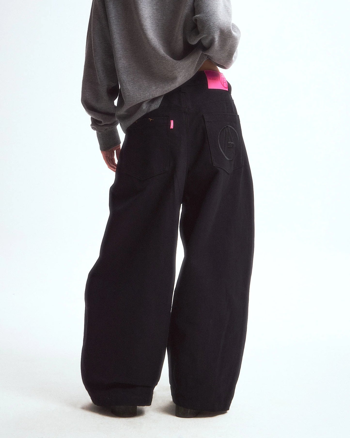 STUDDED YANKII PANTS BLACK - BEV C multi label store