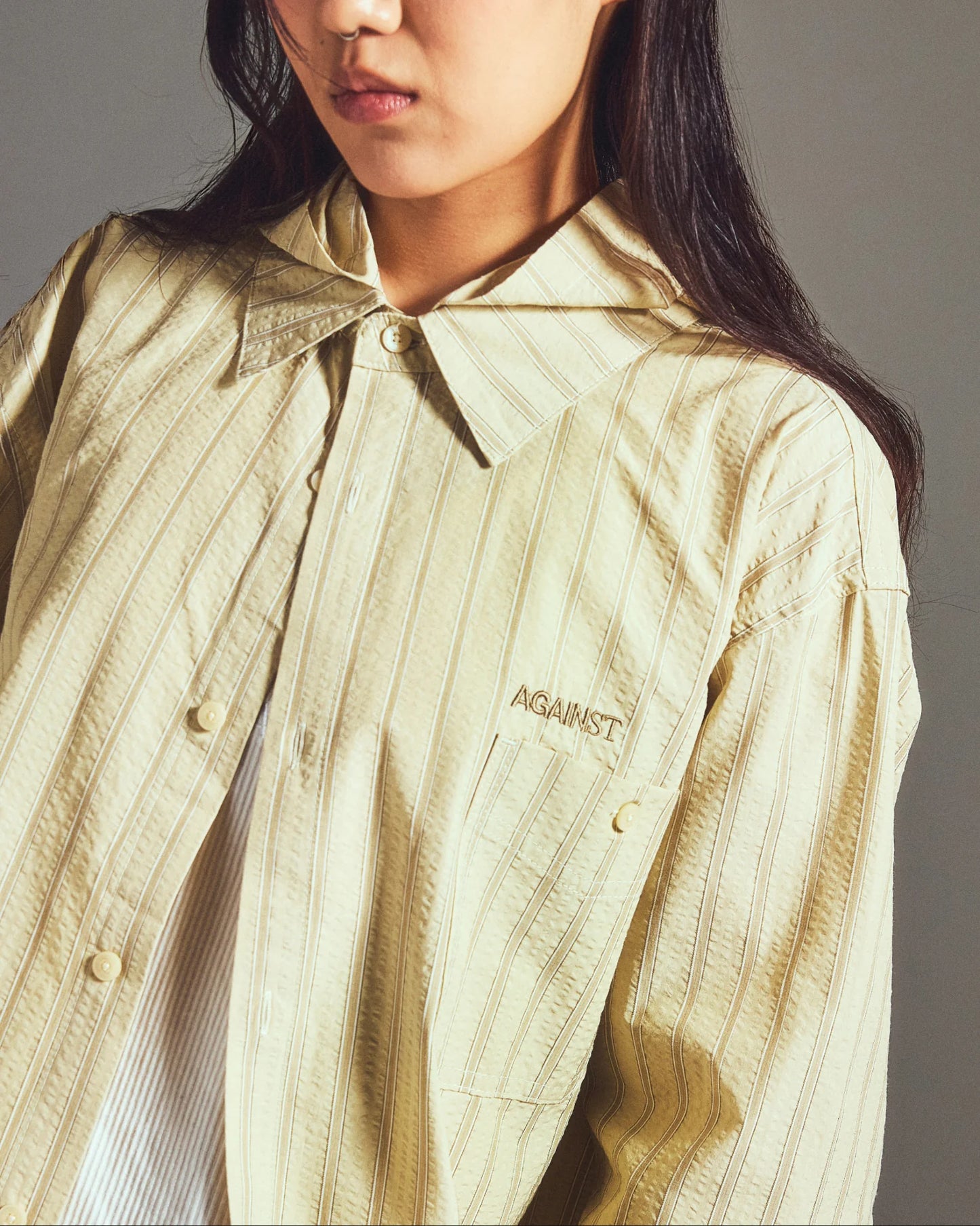 HOODED DAME SHIRT - BEV C multi label store