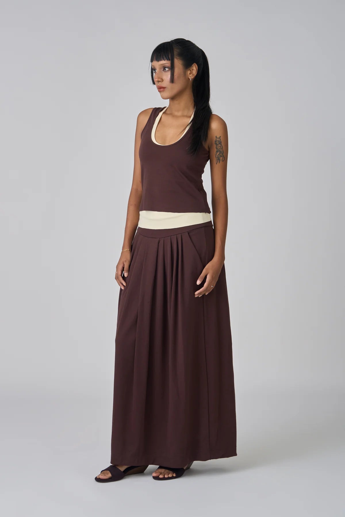 Duo Tank - Chestnut / Butter - BEV C multi label store
