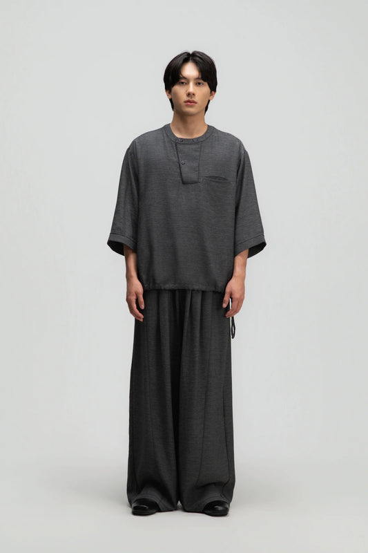 Gender Neutral Convertible Wear Long Pants 2.0 (Midnight Grey)
