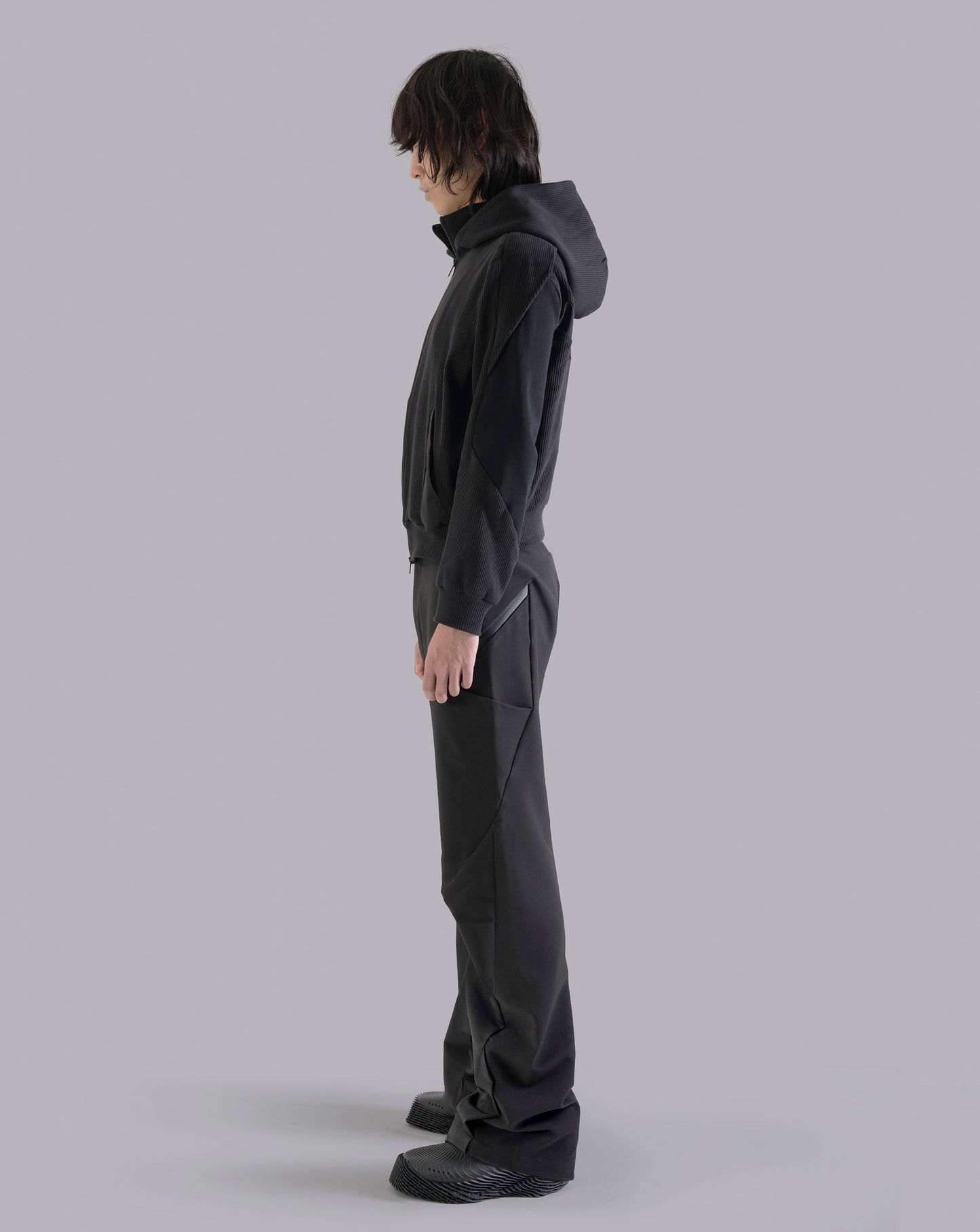 LV.1 Zipup Black X