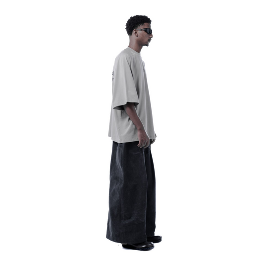 M-EX T-SHIRT - LIGHT GREY - BEV C multi label store