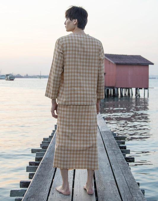 Baju Atas (Biscotti Plaid) - BEV C multi label store