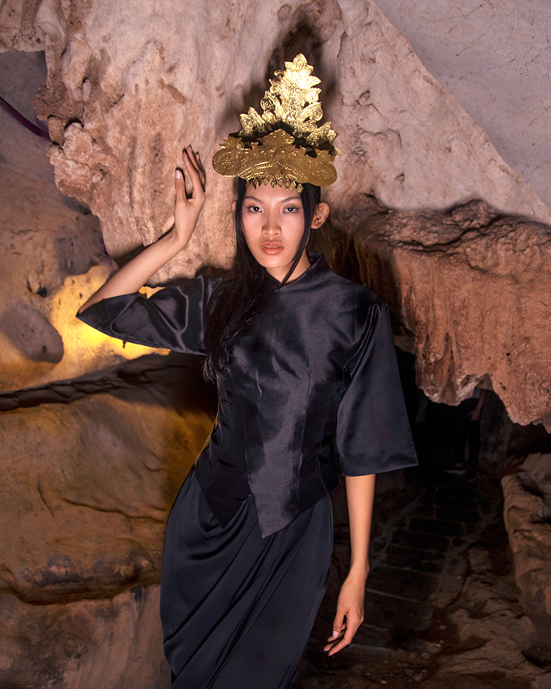 Baju Kebaya Keris (Black) - BEV C multi label store