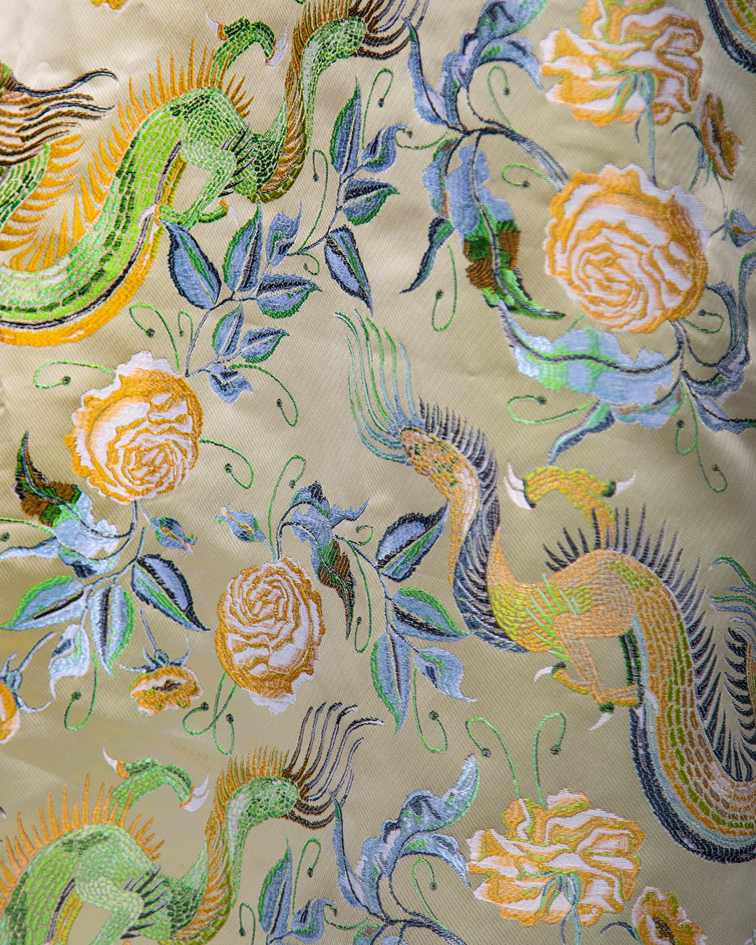 Qipao Oversaiz (Sage Dragon) - BEV C multi label store