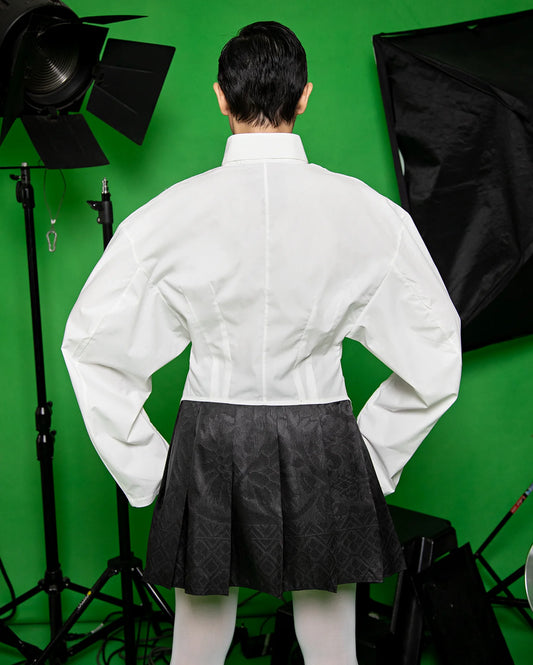 Kemeja Waja ( White ) - BEV C multi label store