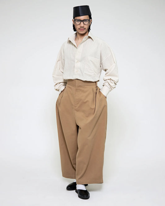 Ramlee Pants Khaki - BEV C multi label store
