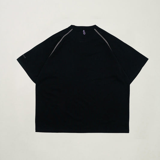 Sorona Pocket Tee - Black/White Line - BEV C multi label store