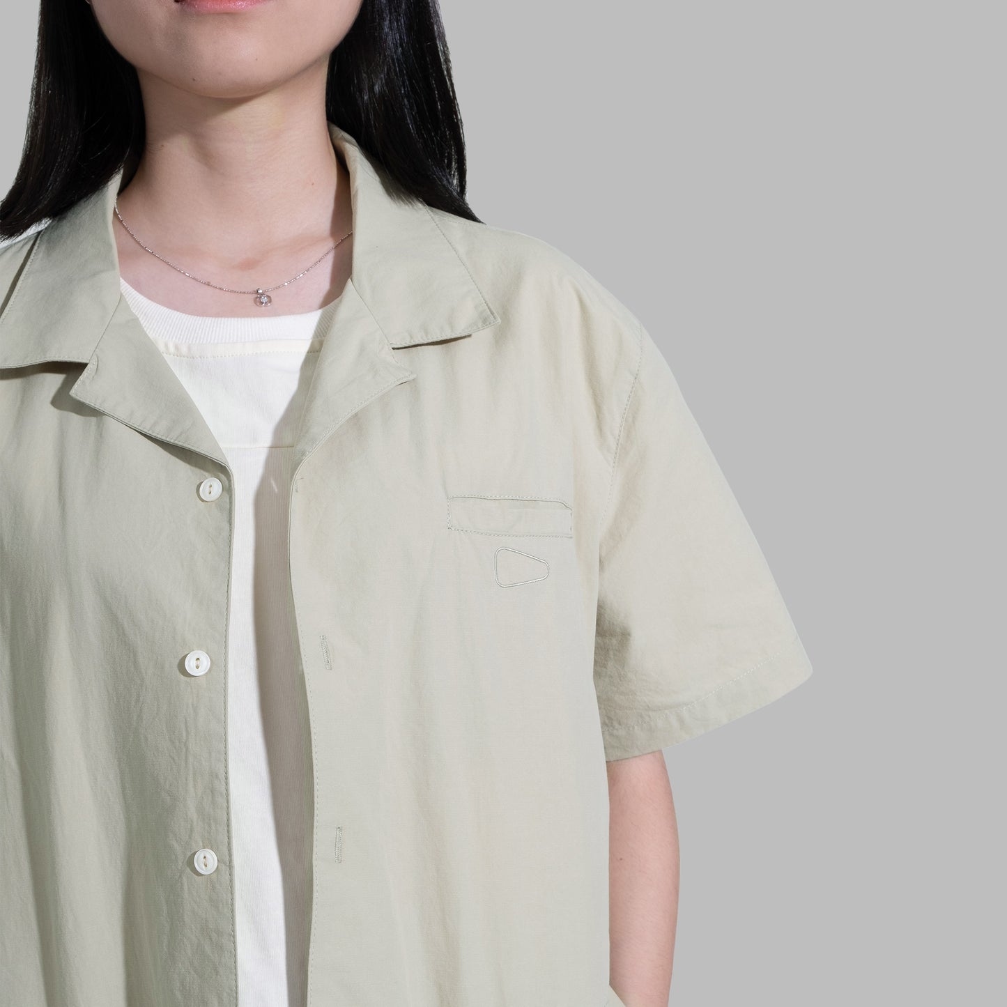 Work Shirt / Cotton - Sage Green - BEV C multi label store