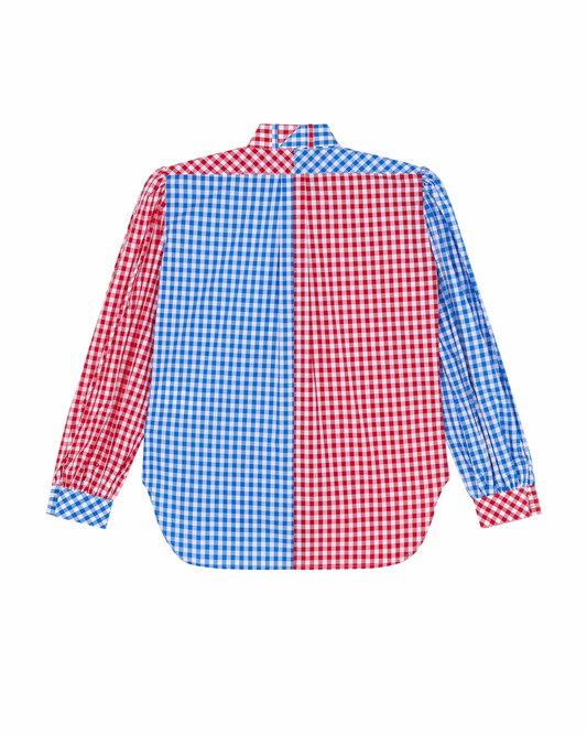 Marmalade Shirt (Blue Red Gingham) - BEV C multi label store
