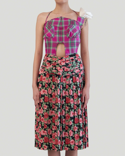 Real Ass-tate (Magenta Tartan) - BEV C multi label store