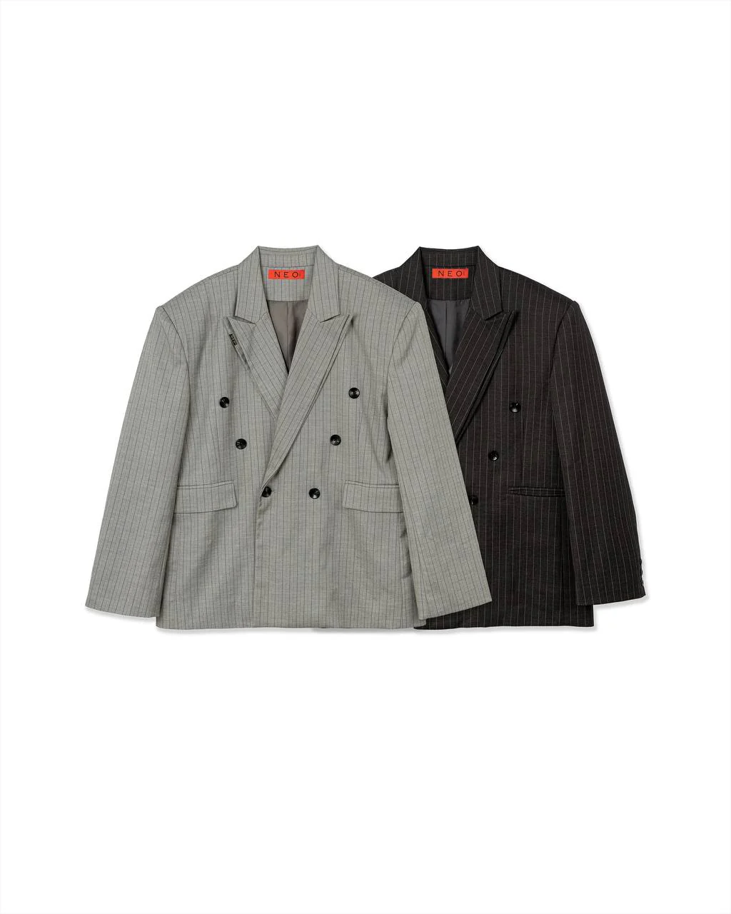 N E O VOL.2_CH.2 OMERTÀ BLAZER - GREY - BEV C multi label store