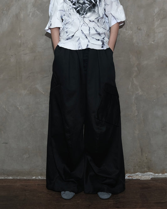 Warp Cargo Pants in Black - BEV C multi label store