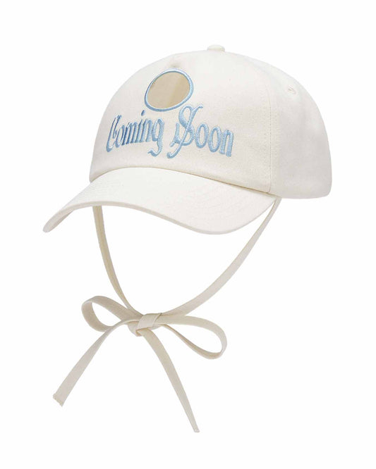 "Coming Soon" Cap (Off White) - BEV C multi label store