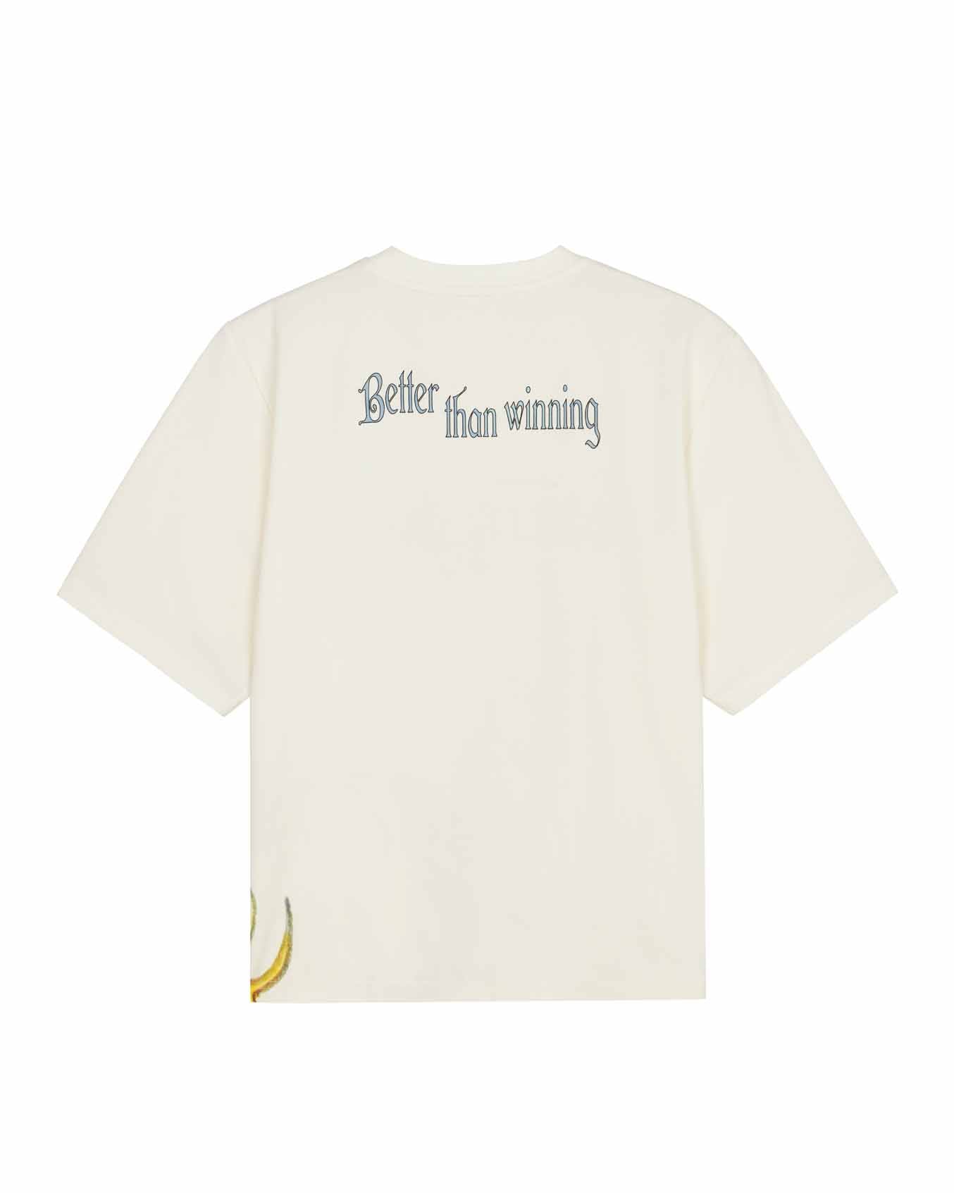 "Coming Soon" Short Sleeve T-Shirt (Off White) - BEV C multi label store