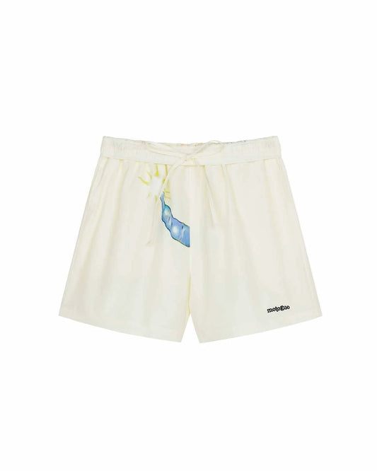 "Coming Soon" Shorts (Off White) - BEV C multi label store