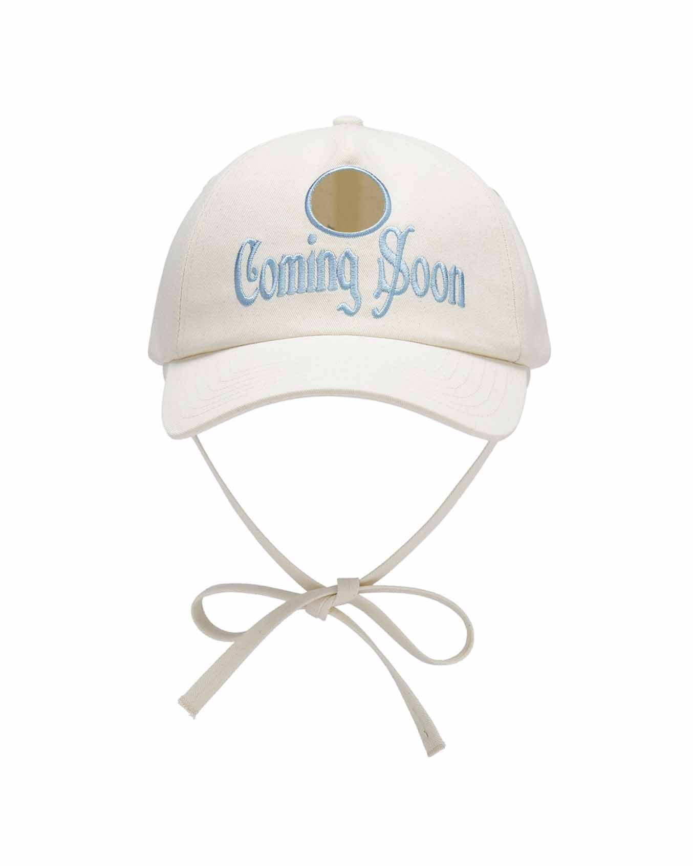 "Coming Soon" Cap (Off White) - BEV C multi label store