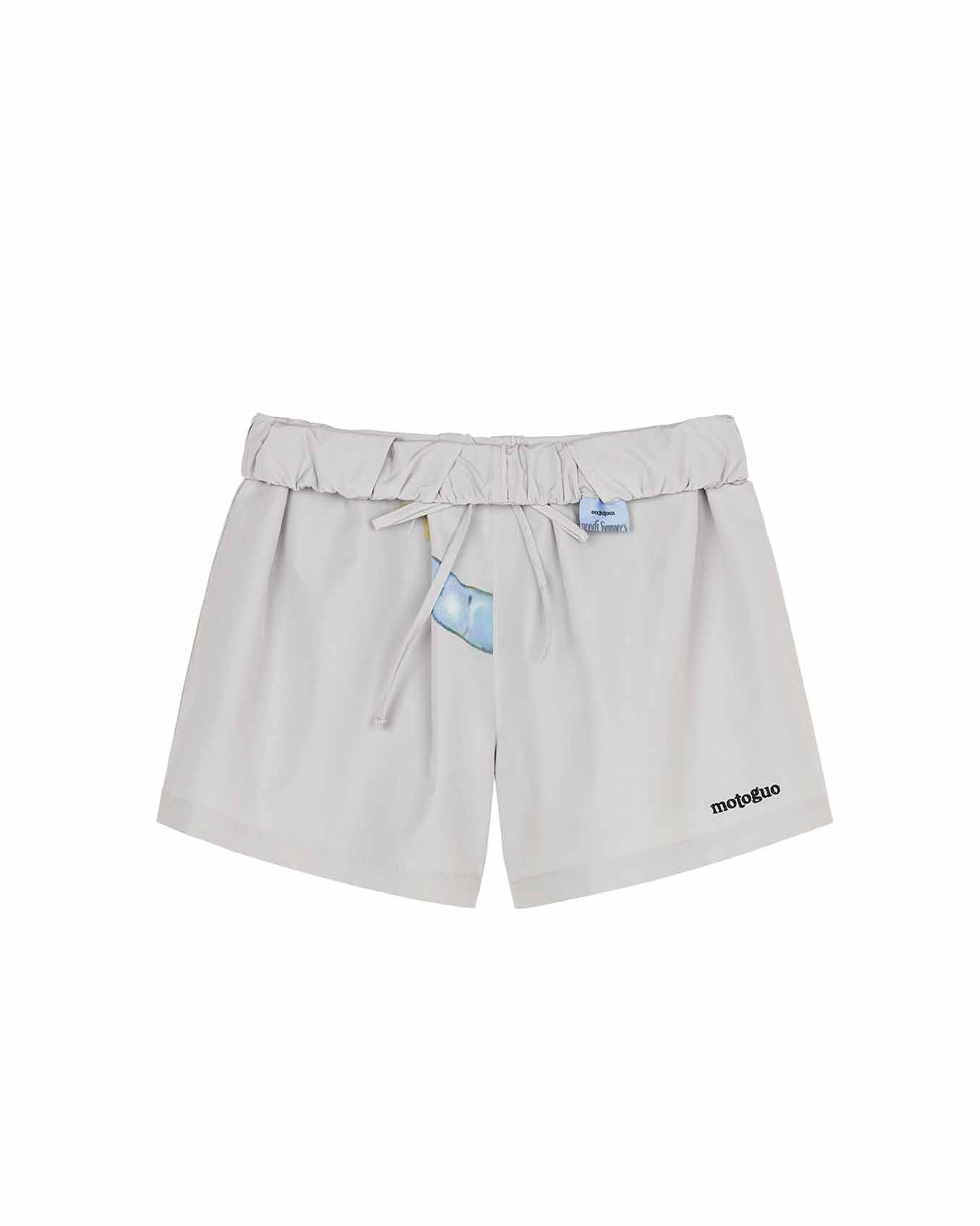 "Coming Soon" Shorts (Cool Gray) - BEV C multi label store