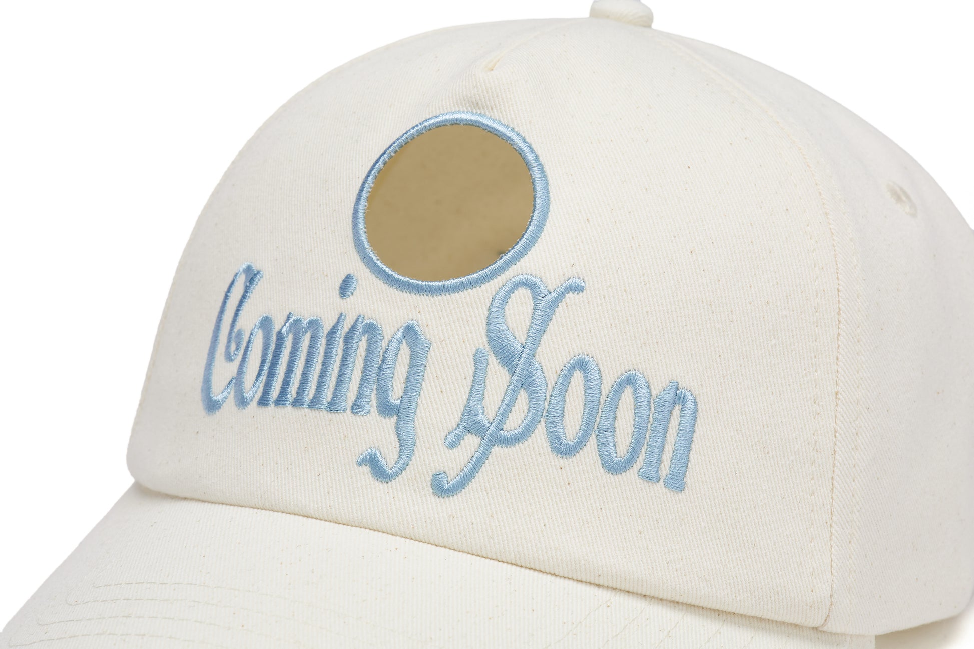 "Coming Soon" Cap (Off White) - BEV C multi label store