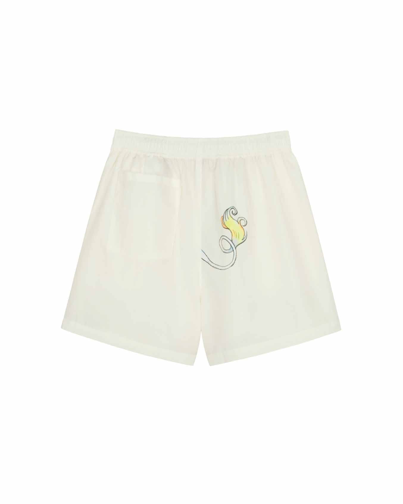 "Coming Soon" Shorts (Off White) - BEV C multi label store