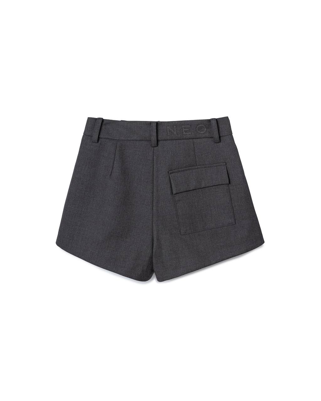 VOL.3_CH.1 Mandarin Suit Shorts - Gray - BEV C multi label store