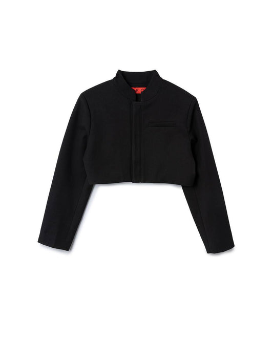 VOL.3_CH.1 Mandarin Cropped Suit - Black - BEV C multi label store