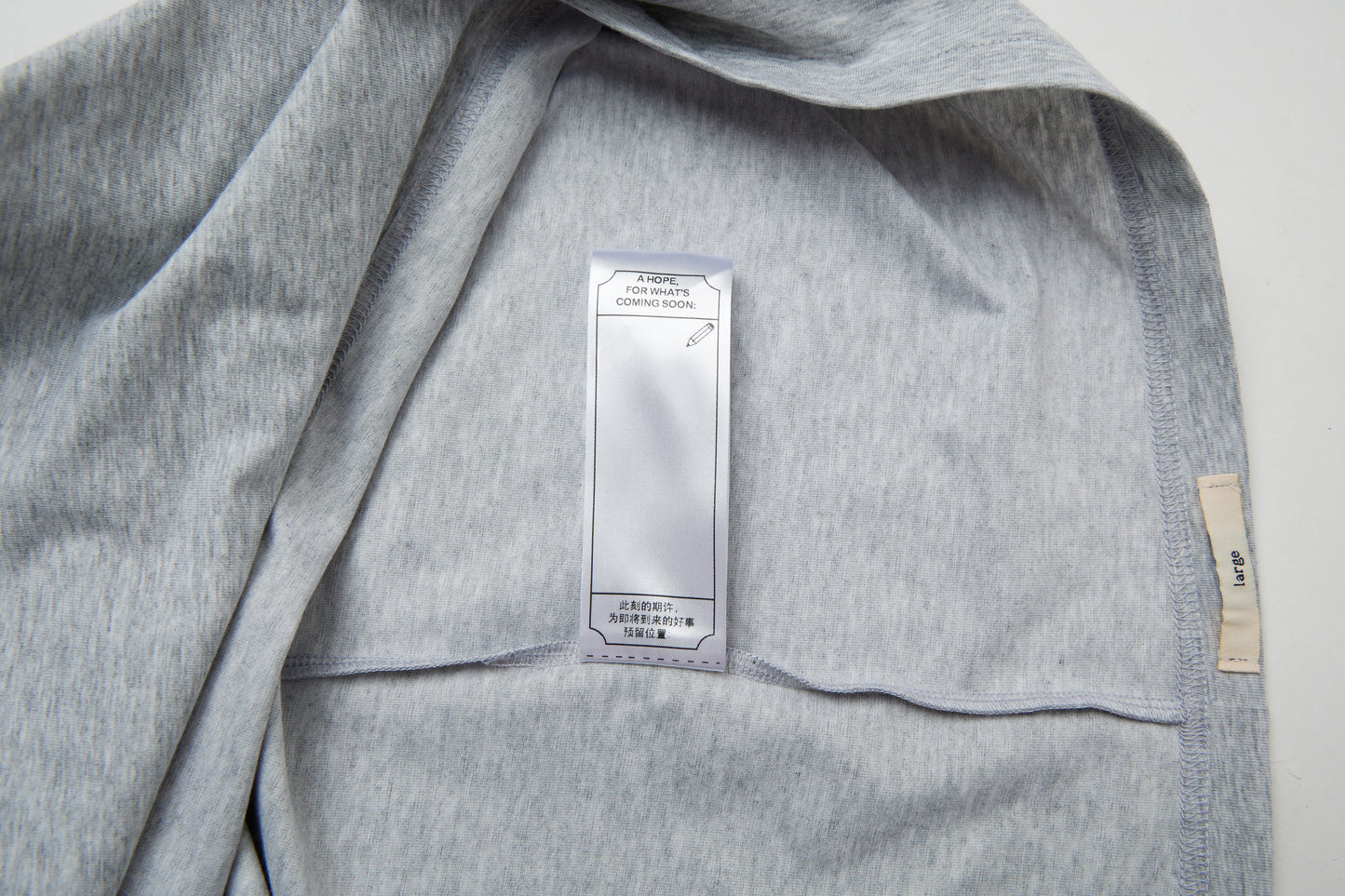 "Coming Soon" Long Sleeve T-Shirt (Cool Gray) - BEV C multi label store