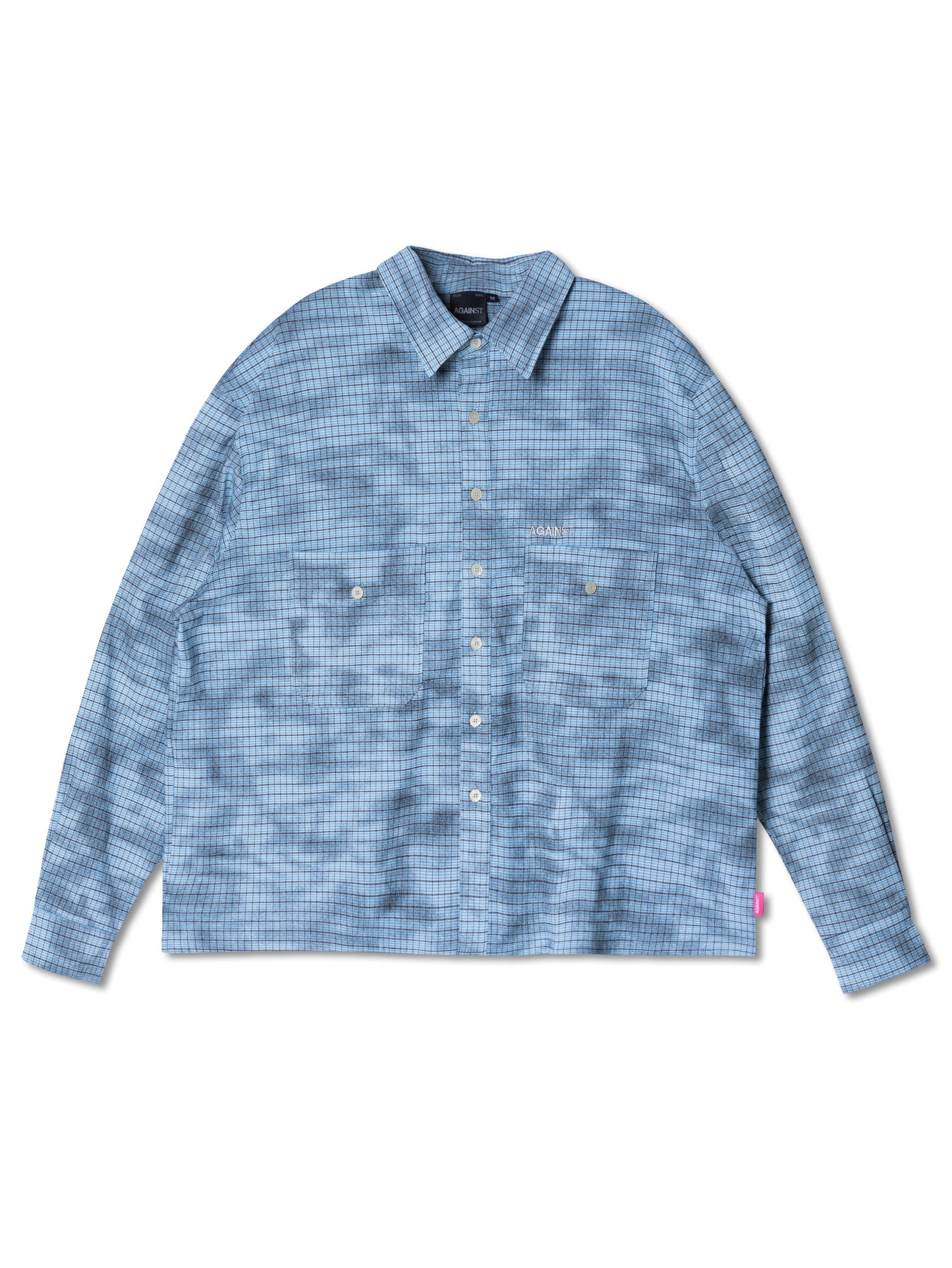 STAINED DAME SHIRT LIGHT BLUE - BEV C multi label store
