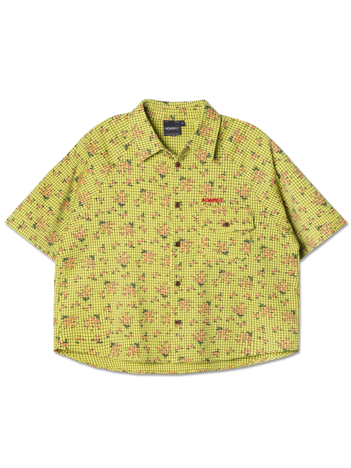 FLORAL MIGUEL SHIRT GREEN - BEV C multi label store
