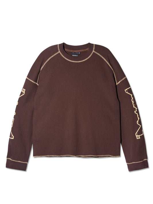CYFFLE LOUNGE TEE BROWN - BEV C multi label store