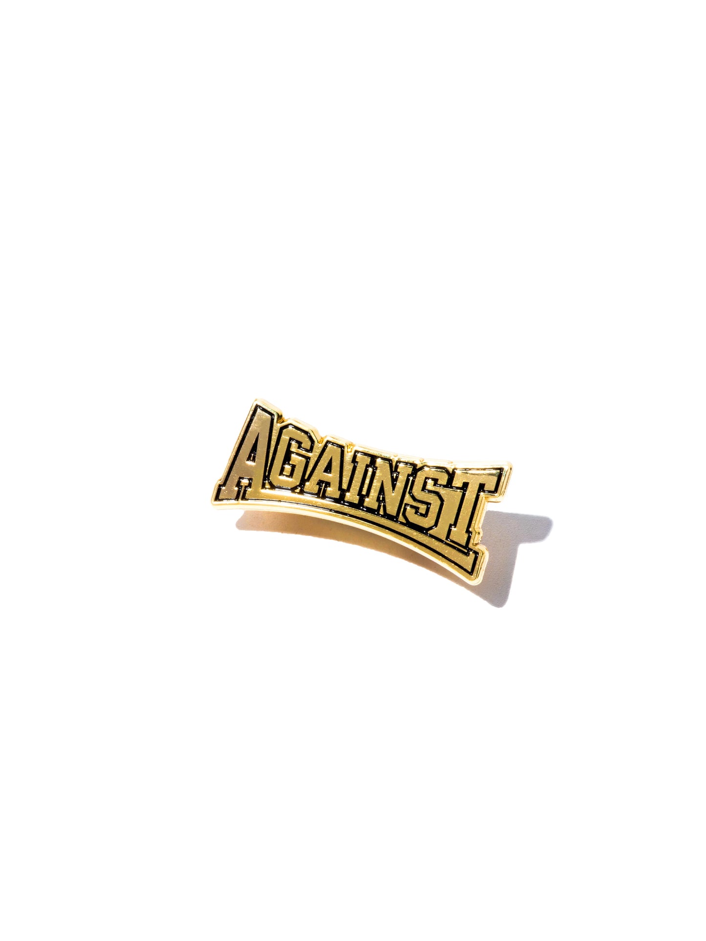 VARSITY ENAMEL PIN - BEV C multi label store