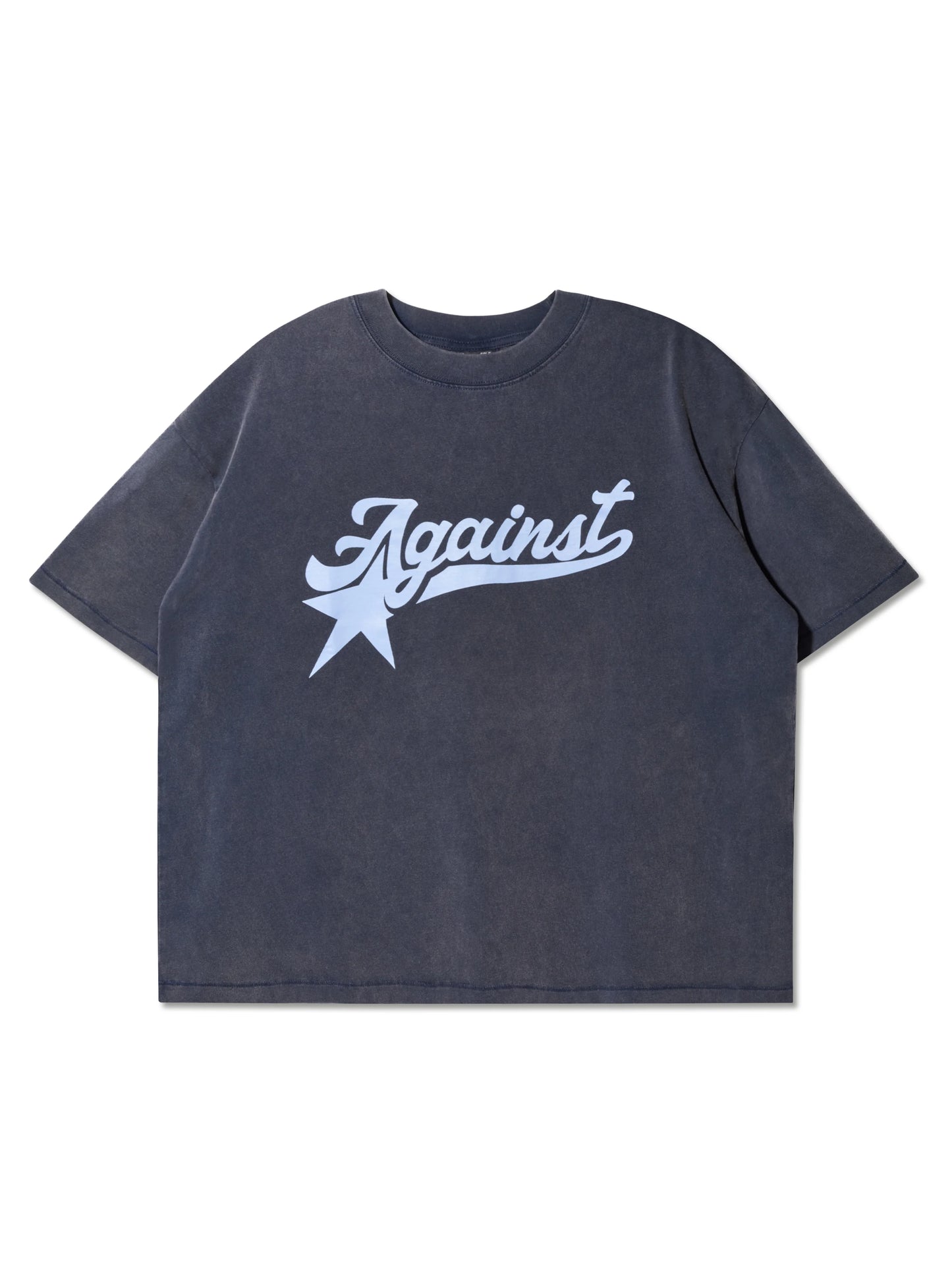 A-STAR WASHED BOXY TEE MIDNIGHT - BEV C multi label store
