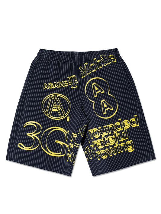 MOBILE SWEAT SHORTS - BEV C multi label store