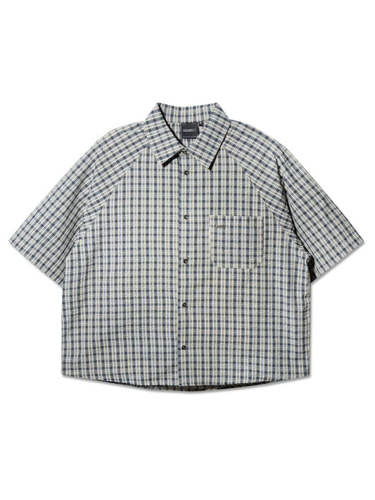 SEERSUCKER MIGUEL SHIRT BLUE - BEV C multi label store