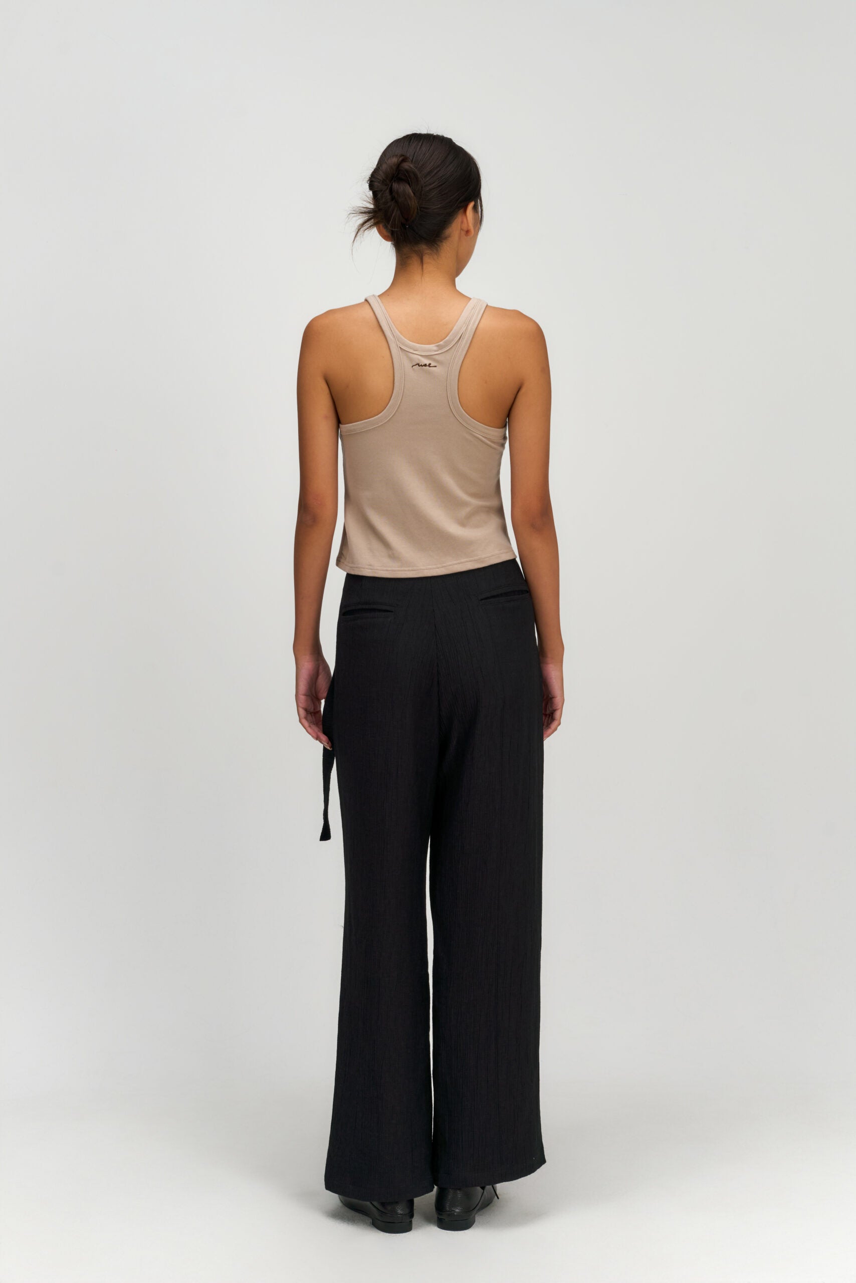 Drift Knit Y-Back Tank Top (Beige) - BEV C multi label store