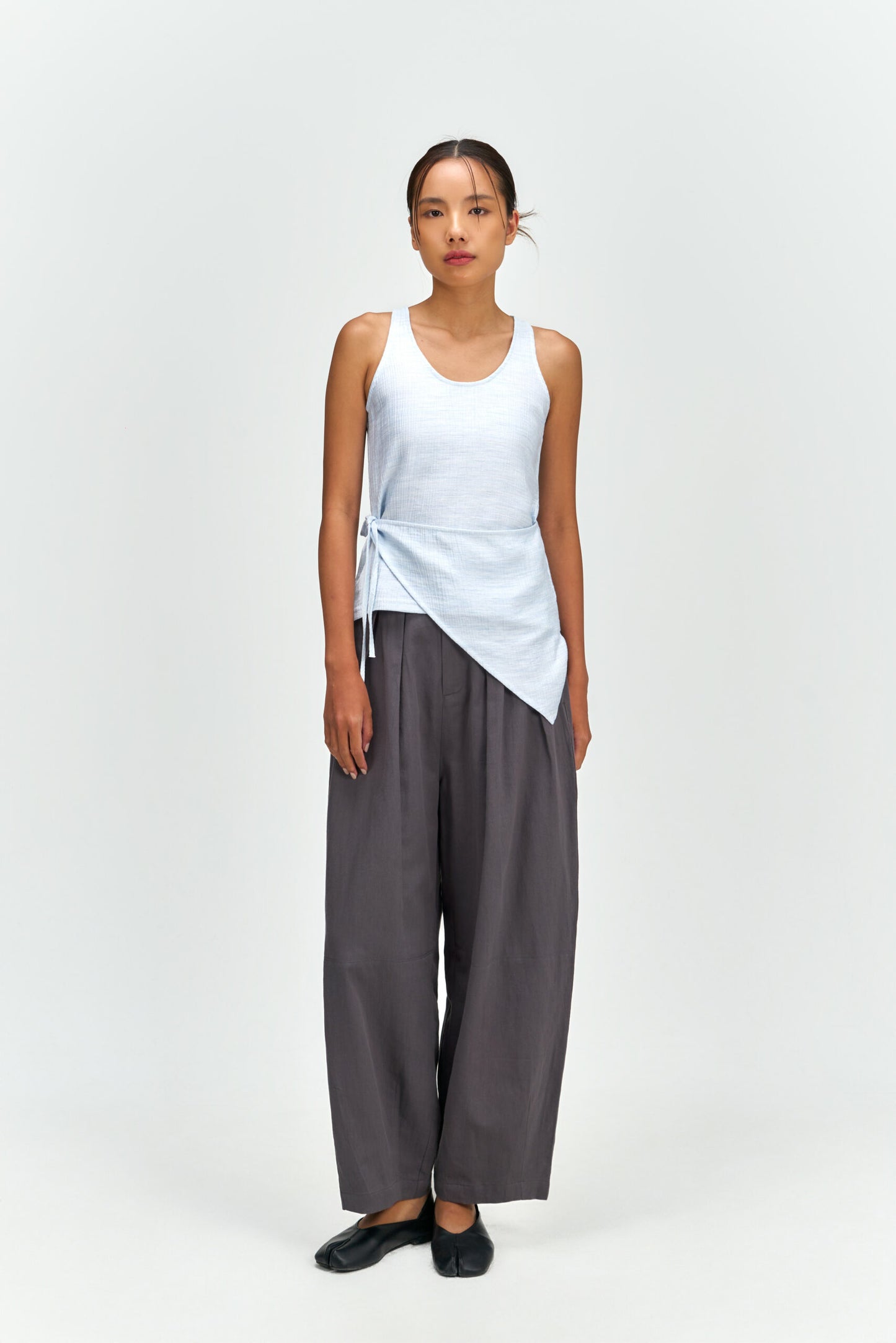 Waist Bandeu Tank Top (Blue) - BEV C multi label store
