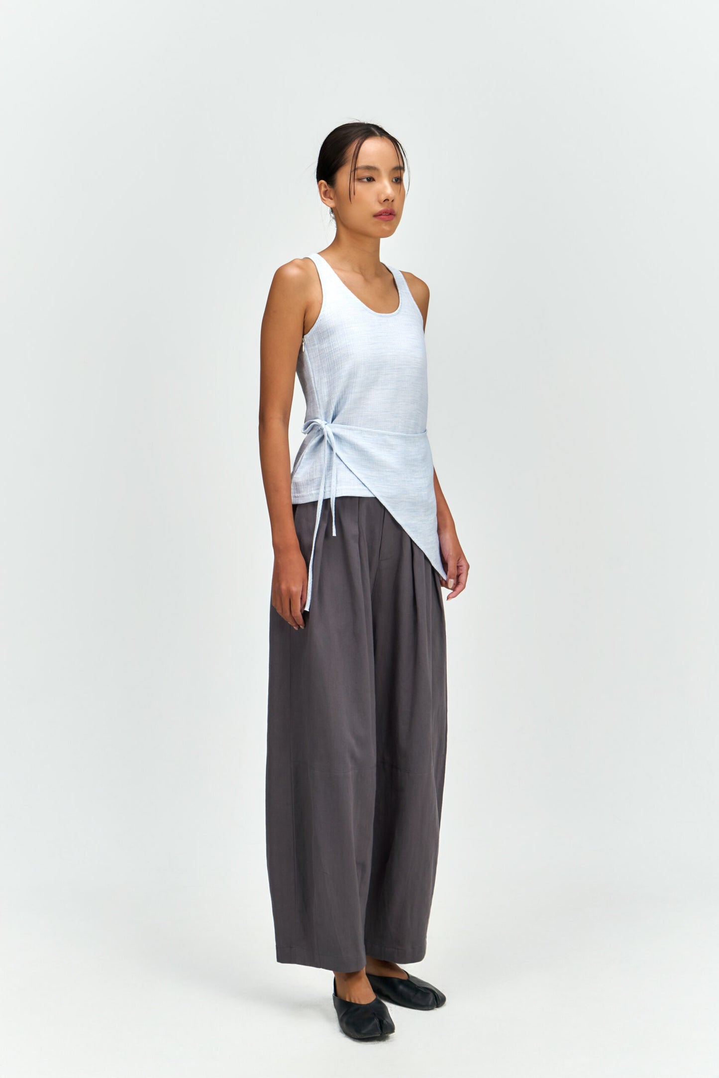 Waist Bandeu Tank Top (Blue) - BEV C multi label store
