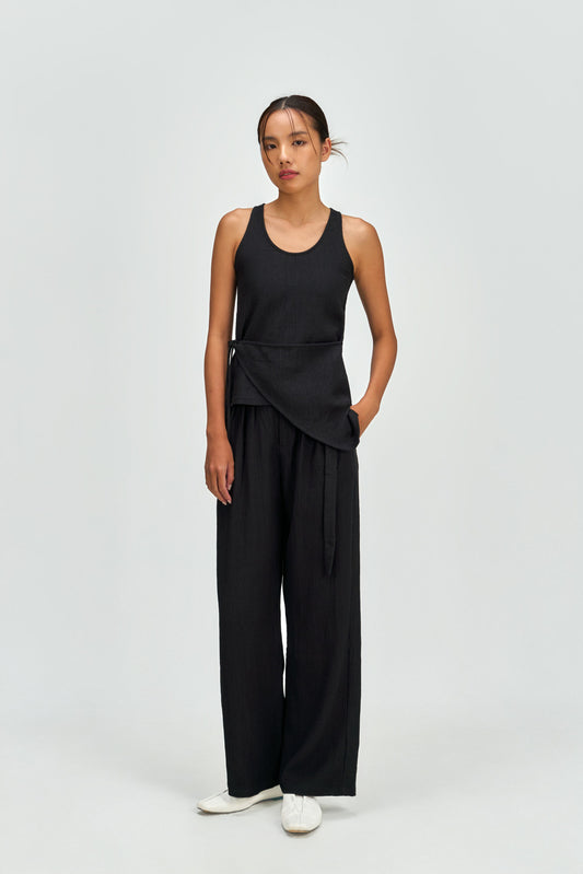 Waist Bandeu Tank Top (Black) - BEV C multi label store