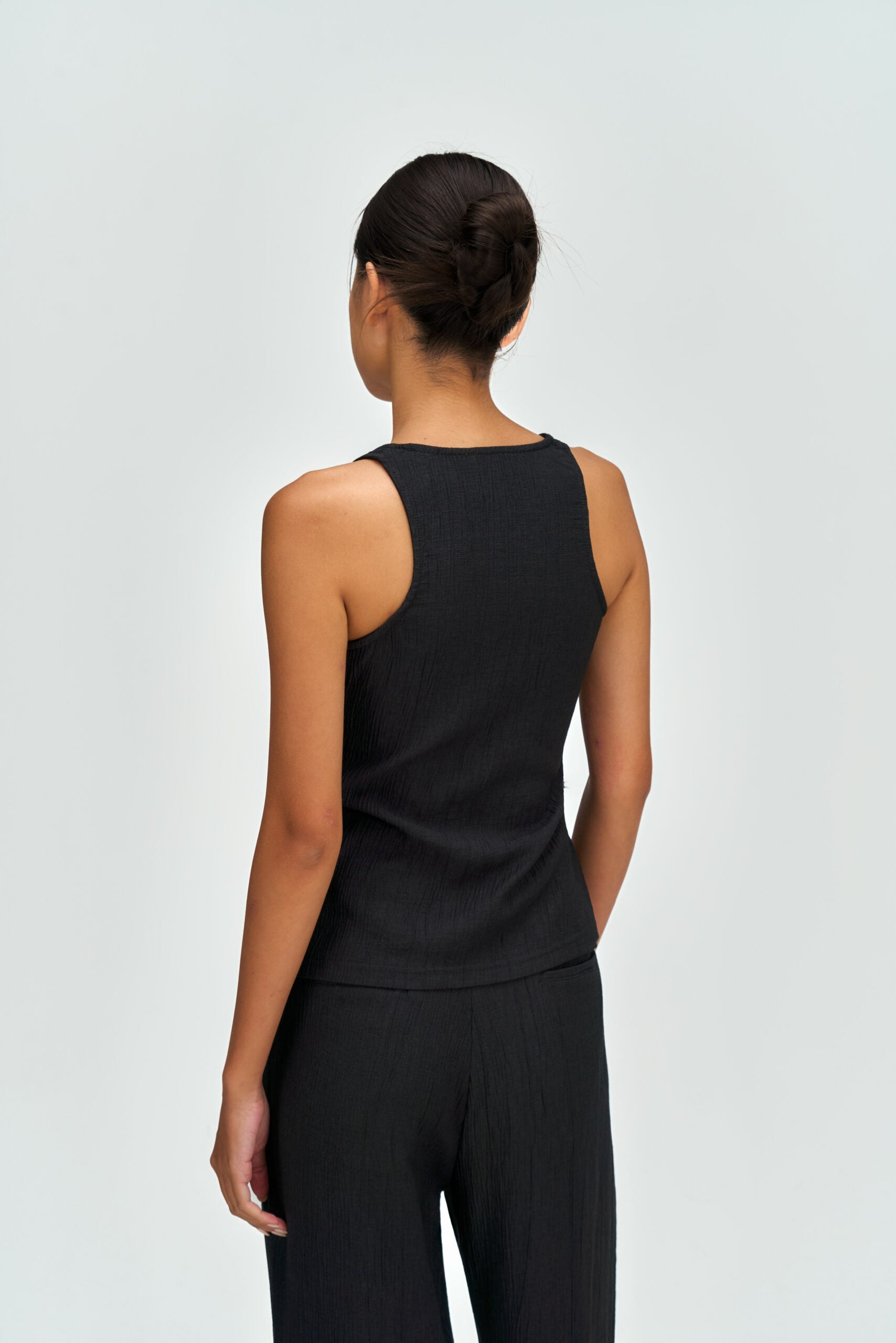 Waist Bandeu Tank Top (Black) - BEV C multi label store