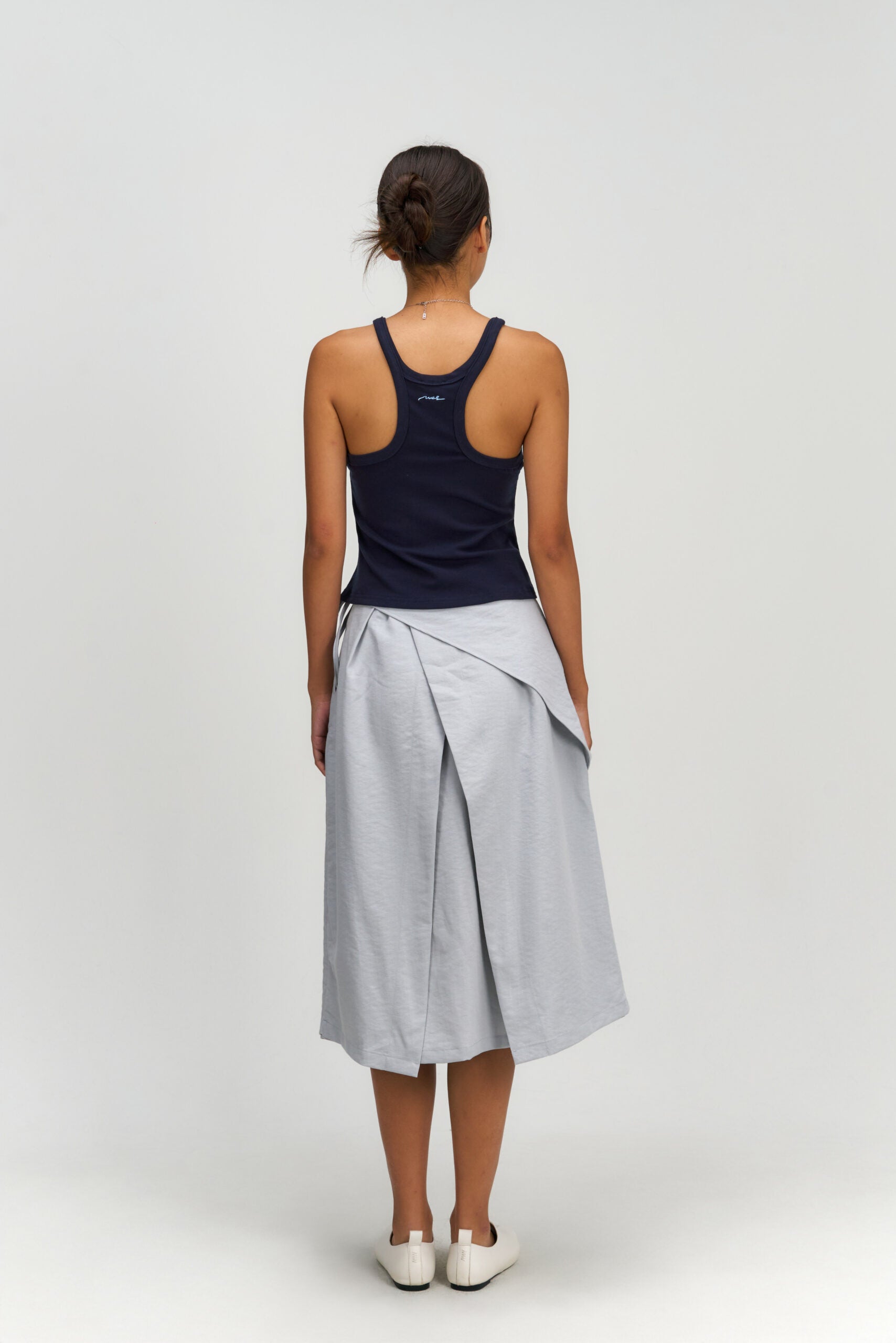 Drift Knit Y-Back Tank Top (Navy) - BEV C multi label store