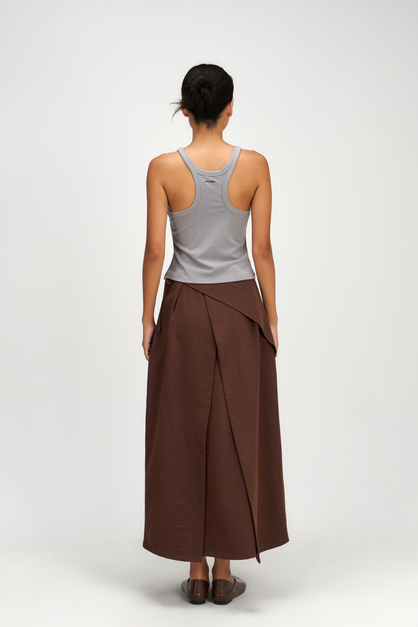 Drift Knit Y-Back Tank Top (Blue Grey) - BEV C multi label store