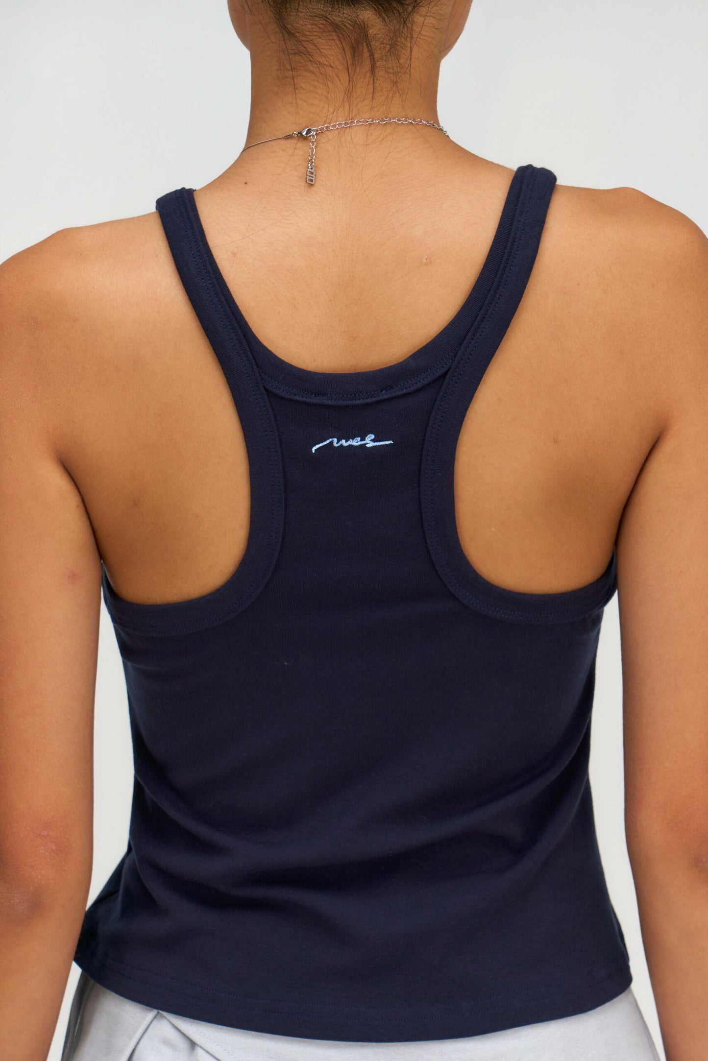 Drift Knit Y-Back Tank Top (Navy) - BEV C multi label store